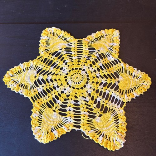 Vintage giallo bianco