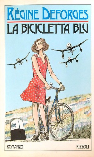 Bicicletta blu deforges - la,