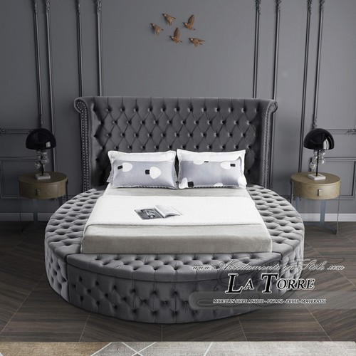 Letto matrimoniale rotondo - matrimoniale,