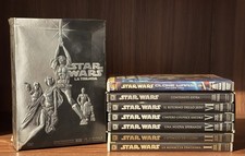 Lotto 6 DVD Star Wars: Cofanetto la Trilogia, Episodio 1-2, Clone Wars Vol. 1