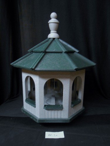 Vinyl gazebo bird - bird, feeder