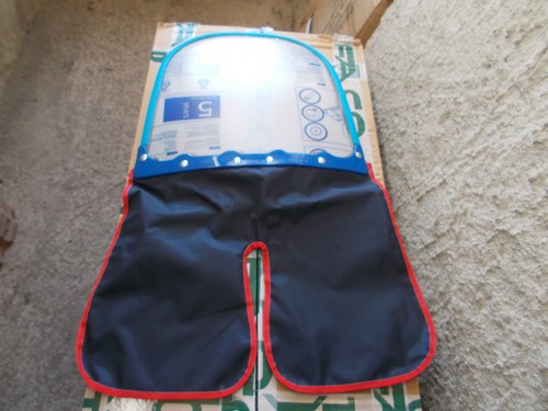 Parabrezza per bicicletta con - parabrezza,
