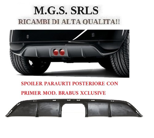 Spoiler paraurti posteriore - spoiler,