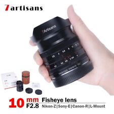 7artisans 10 mm F2.8 obiettivo grandangolare Fisheye full frame per attacco E/RF/Z/L