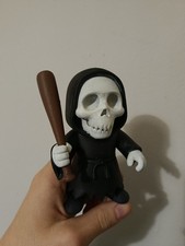 Statuetta Halloween 14x7 Cm. Baseball Skeleton . Scheletro Con Mazza