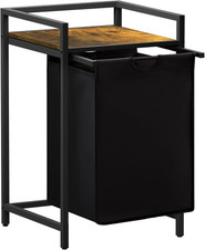 Cesto Portabiancheria 69L, Mobile Biancheria Sporca Con 1 Sacco Porta Biancheria