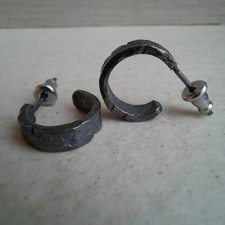 Orecchini a cerchio in argento