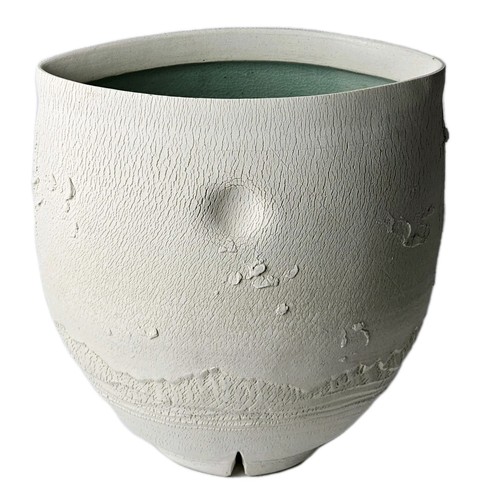 Raro vaso smaltato crepitante - raro,