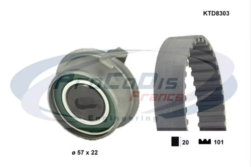 Kit cinghie dentate procodis - kit,