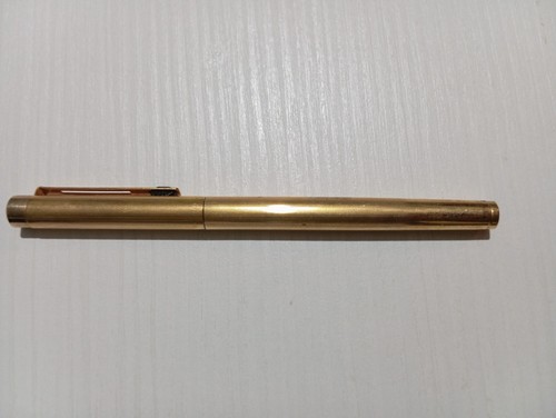 Penna biro placcata oro - penna,