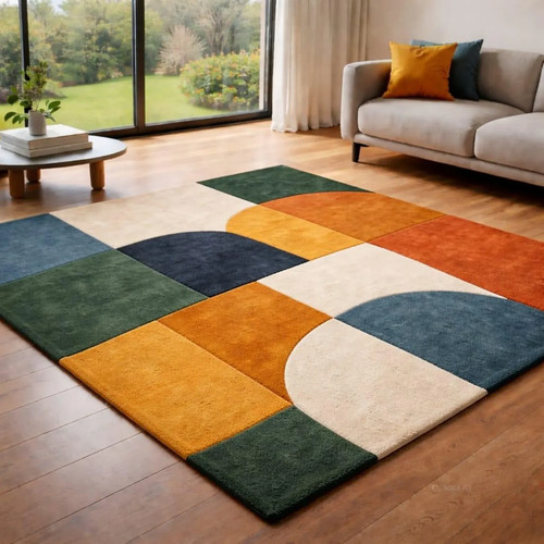 Bauhaus tappeto geometrico - tappeto,