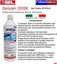 Gel Zerocal Dose Ricarica per Dosatori Anticalcare da 1 Litro 10701925
