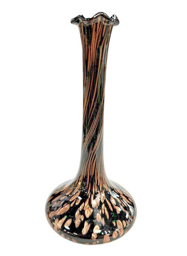 Vaso vetro avventurina - vetro,