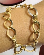 18K 750 Real Gold Cuban Curb