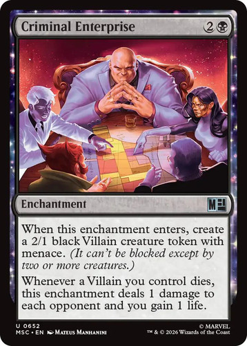 Criminal enterprise 652 - criminal, /