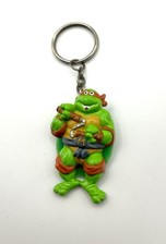 Portachiavi Michelangelo Key Chain Teenage Mutant Ninja Turtles TMNT 100%