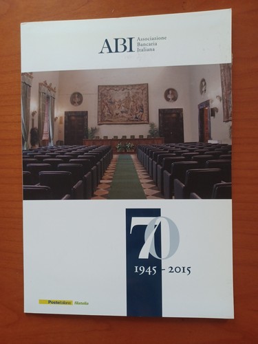 Folder commemorativo abi 100 - commemorativo,