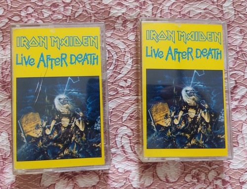 Cassette iron maiden live - -,