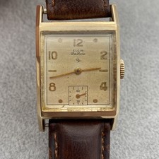 Vintage 1949 Elgin DeLuxe 10k