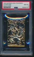 PSA 8 CHARIZARD 1999 BURGER