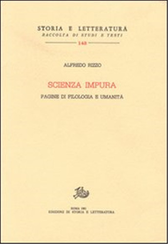 Rizzo alfredo scienza - -,