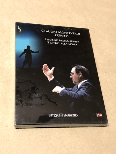 Dvd claudio monteverdi - dvd+cd,