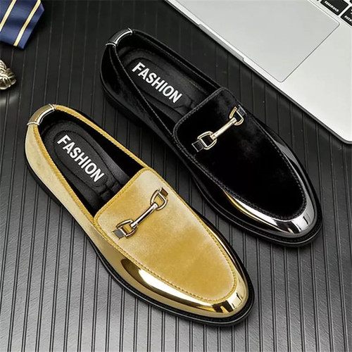 Mocassino uomo oro - mocassino,