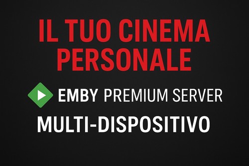 Emby server premium il - 🎬,