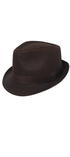 Cappello fedora ecopelle - fedora,