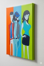  Quadro Pop Art Lupin III Su