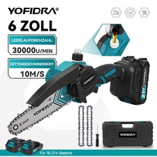 Mini motosega a batteria 6