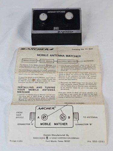 Radio shack archer - archer, antenna