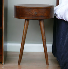 Comodino rustico legno
