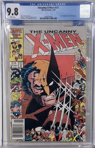 Uncanny men 211 cgc - uncanny, 9.8