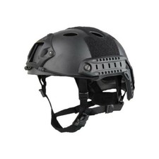 ELMETTO CASCO SOFTAIR FAST PJ TYPE NERO EM5668B AIRSOFT TACTICAL HELMET BLACK