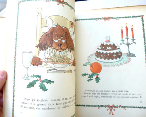 Vecchio libro bambino - vecchio,