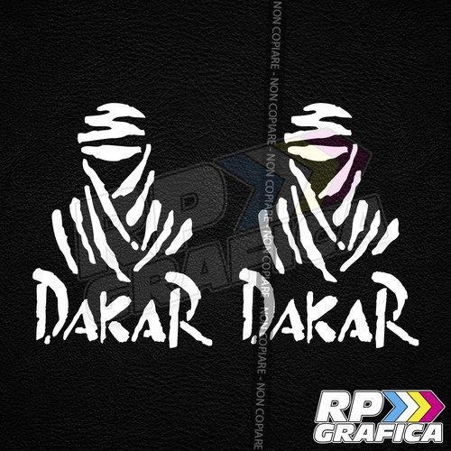Adesivi dakar auto - dakar, jdm