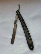 ANTICO RASOIO a mano libera SOLINGEN antique straight razor in osso liberty 