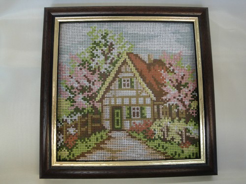 Quadro mezzopunto rico - rico, con