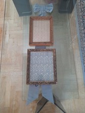 Fiocco Shantung di seta carta da zucchero vintage retrò da parete per cornici e