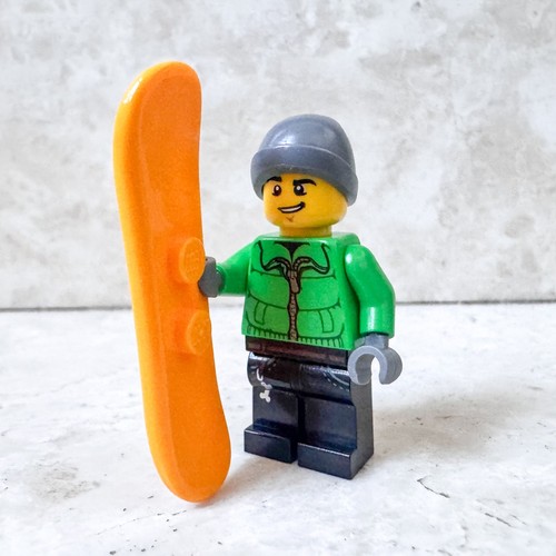 Lego town city snowboarder - city,