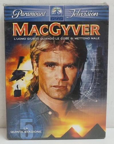 Dvd macgyver stagione 6 - macgyver,
