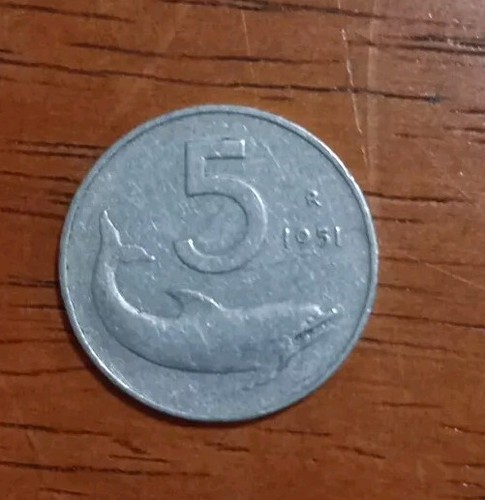 Moneta lire 1951 - moneta,