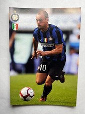 WESLEY SNEIJDER-FC Inter Milan 09/10-134 Cappellini OLANDA-Ajax-Clubcard-AK