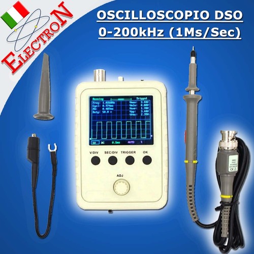 Dso150 oscilloscopio palmare - oscilloscopio,