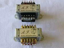 COPPIA DI TRASFORMATORI DI USCITA HI-FI   " PUSH-PULL"