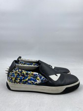Sneaker slip on Fendi in pelle