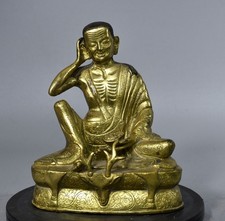 Antica statua Buddha Milarepa
