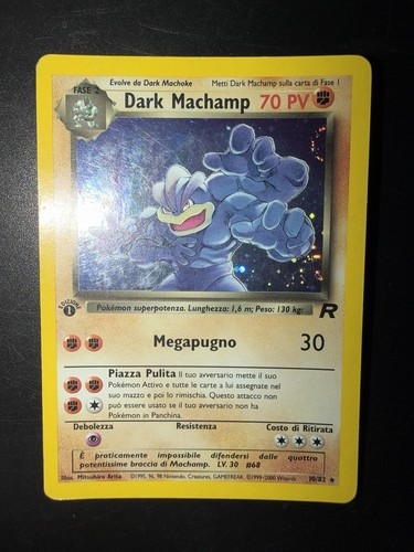 Pokemon 2001 dark machamp holo - pokemon,