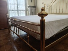 Vendo Letto Ottone Bagnato Oro